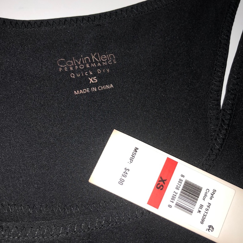 Calvin Klein performance tank top